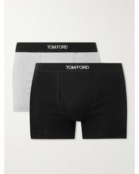 Tom Ford - Two-pack Stretch-cotton Jersey Boxer Briefs - Lyst