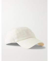 Orlebar Brown - Barney Logo-Embroidered Linen Baseball Cap - Lyst