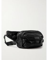 master-piece - Potential Logo-appliquéd Leather- And Webbing-trimmed Cordura® Ballistic Nylon Belt Bag - Lyst