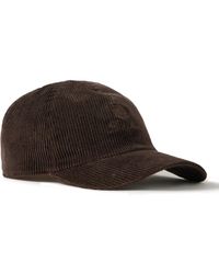 Loro Piana - Embroidered Storm System® Cotton-blend Corduroy Baseball Cap - Lyst