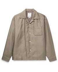 Visvim - Keesey Convertible-Collar Padded Silk-Twill Shirt Jacket - Lyst