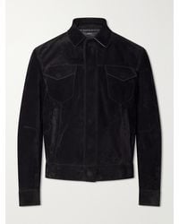 Tom Ford - Slim-Fit Suede Jacket - Lyst