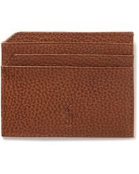 Polo Ralph Lauren - Pebble-grain Leather Cardholder - Lyst