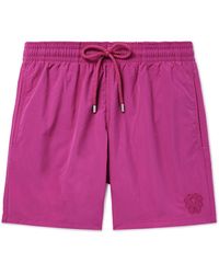 Vilebrequin - Moorea Slim-fit Mid-length Recycled Swim Shorts - Lyst