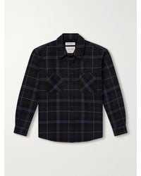 Our Legacy - Whoppin Checked Cotton-Flannel Shirt - Lyst