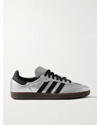 adidas Originals - Samba Og Metallic Leather Sneakers - Lyst