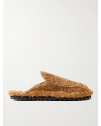 Dries Van Noten - Shearling Mules - Lyst