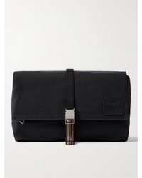Paul Smith - Leather-trimmed Shell Wash Bag - Lyst