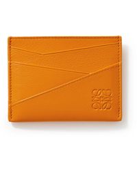 Loewe - Leather Puzzle Edge Card Holder - Lyst