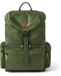 Orlebar Brown Knox Nylon Backpack - Green