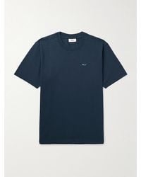 NN07 - Adam 3209 Logo-Embroidered Pima Cotton-Jersey T-Shirt - Lyst