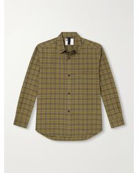 Margaret Howell - The Basic Checked Cotton-Poplin Shirt - Lyst