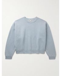 Acne Studios - Fester Sweatshirt aus Baumwoll-Jersey in Stückfärbung - Lyst