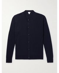 Bottega Veneta - Ribbed Wool Cardigan - Lyst