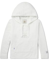 GALLERY DEPT. - Beach Baja Embroidered Recycled Cotton-terry Hoodie - Lyst