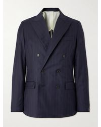 A Kind Of Guise - Blazer Doppiopetto Gessato - Lyst