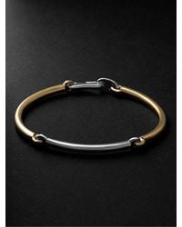 MAOR - The Solstice 18-karat White And Yellow Gold Bracelet - Lyst