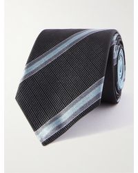 Dries Van Noten - 7cm Striped Silk-jacquard Tie - Lyst