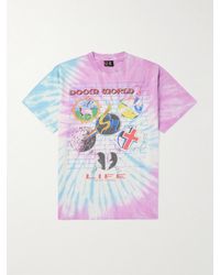 SAINT Mxxxxxx - Lastman Tie-dyed Printed Cotton-jersey T-shirt - Lyst