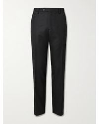 MR P. - Philip Slim-Fit Straight-Leg Wool-Twill Suit Trousers - Lyst