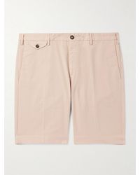 Slowear - Venezia 1951 Slim-Fit Straight-Leg Cotton-Blend Bermuda Shorts - Lyst