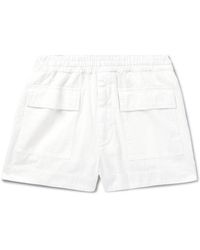 Dries Van Noten - Straight-Leg Cotton-Twill Shorts - Lyst