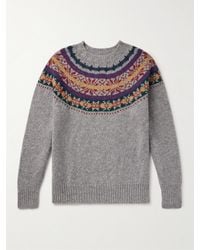 Howlin' - Fragments of Light Pullover aus Wolle mit Fair-Isle-Muster - Lyst