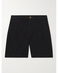 Brunello Cucinelli - Straight-leg Cotton-twill Bermuda Shorts - Lyst