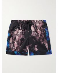 Dries Van Noten - Straight-Leg Mid-Length Printed Swim Shorts - Lyst