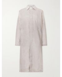 Our Legacy - Cloak Waxed-Twill Trench Coat - Lyst