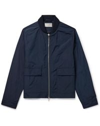 Officine Generale - Nathane Shell Bomber Jacket - Lyst