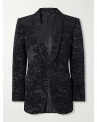 Tom Ford - Astracan Plissé Silk Tuxedo Jacket - Lyst