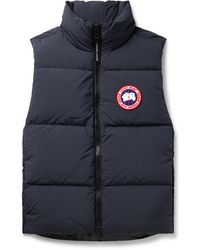 Canada Goose - Lawrence Slim-fit Logo-appliquéd Quilted Enduraluxe® Down Gilet - Lyst