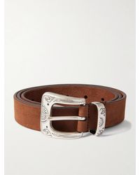 Anderson's - Gürtel aus Nubukleder - Lyst
