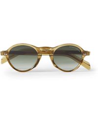 Cutler and Gross - Round-frame Acetate Sunglasses - Lyst