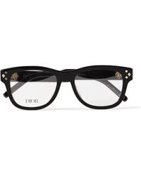 Dior - Cd Diamondo S1L Round-Frame Acetate Optical Glasses - Lyst