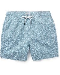 Onia - Charles Slim-fit Long-length Printed Swim Shorts - Lyst