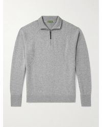 Sid Mashburn - Cashmere Half-zip Sweater - Lyst