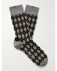 Kingsman - Argylle Socken aus einer Baumwoll-Nylon-Mischung - Lyst
