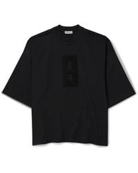 Fear Of God - Oversized Bouclé-trimmed Jersey T-shirt - Lyst