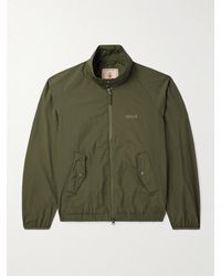 Baracuta - G9 Harrington-Jacke aus Shell mit Logoprint - Lyst