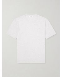 MR P. - Organic Cotton And Cashmere-Blend T-Shirt - Lyst
