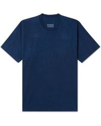 Blue Blue Japan - Dyed Cotton-Jersey T-Shirt - Lyst