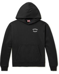 KENZO - Verdy Market Embroidered Cotton-Jersey Hoodie - Lyst