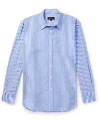 Nili Lotan - Cristobal Striped Cotton-poplin Shirt - Lyst