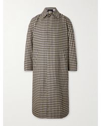 Valentino Garavani - Gingham Cotton And Wool-Blend Coat - Lyst