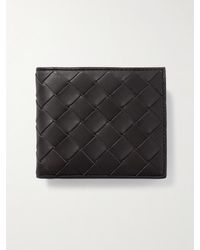 Bottega Veneta - Intrecciato Leather Bifold Wallet - Lyst