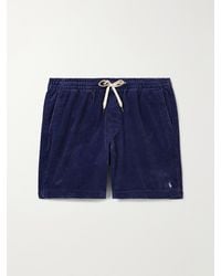 Polo Ralph Lauren - Prepster Straight-Leg Cotton-Corduroy Drawstring Shorts - Lyst