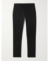Incotex - Schmal geschnittene Hose aus Panama-Canvas aus Stretch-Baumwolle - Lyst
