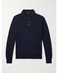 Rubinacci - Cashmere Polo Shirt - Lyst